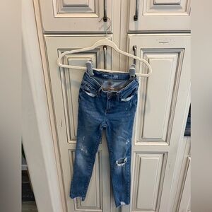 Old navy girls high -rise  rockstar jeggings